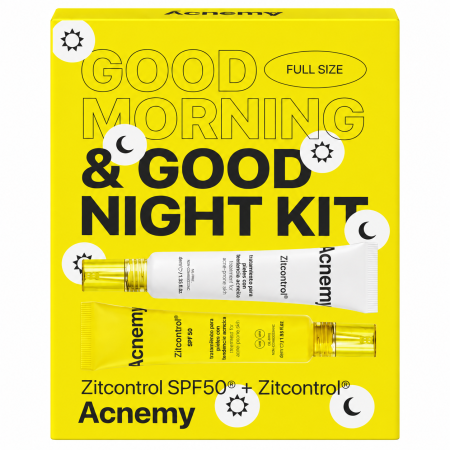 Набор с дневным и вечерним кремом Acnemy Good morning & Good night Kit