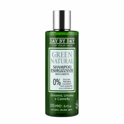 Енергетичний шампунь проти випадіння волосся Alan Jey Green Natural Shampoo Energizzante