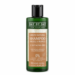 Шампунь с белой глиной и каштаном Alan Jey Green Natural Argilla Bianca E Castagna Bio Shampoo
