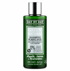 Очищувальний шампунь для жирного волосся з лупою Alan Jey Green Natural Shampoo Purificante