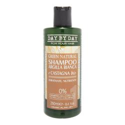 Шампунь із білою глиною та каштаном Alan Jey Green Natural Argilla Bianca E Castagna Bio Shampoo