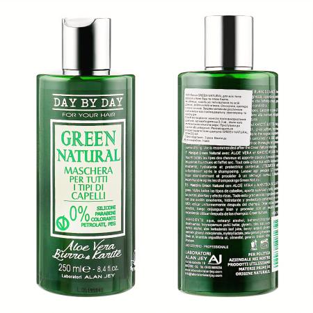 Маска для всіх типів волосся Alan Jey Green Natural Hair Mask