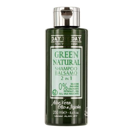 Шампунь-бальзам 2 в 1 Alan Jey Green Natural Shampoo-Balsam