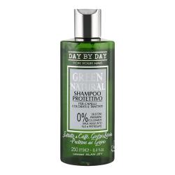 Шампунь для фарбованого та пошкодженого волосся Alan Jey Green Natural Shampoo Protettivo
