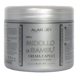 Реструктурирующий крем-бальзам с экстрактом стебля бамбука Alan Jey Midollo Di Bambu Crema Capelli