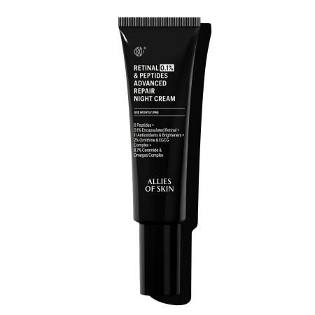Крем ночной антивозрастной с ретиналом Allies of Skin 0,1% Retinal & Peptides Advanced Repair Night Cream
