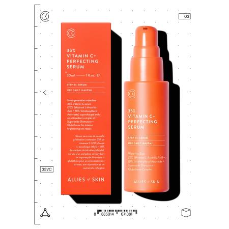 Сыворотка с витамином С для лица Allies of Skin 35% Vitamin C+ Perfecting Serum