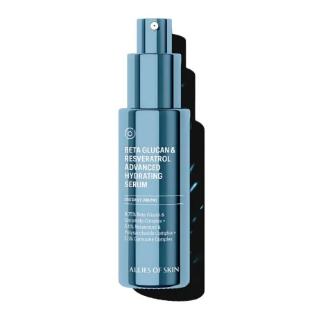 Сироватка зволожуюча з бета-глюканом Allies of Skin Beta Glucan & Resveratrol Advanced Hydrating Serum