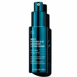 Сироватка мультипептидна з ефектом ліфтингу Allies of Skin Multi Peptides & Growth Factor Advanced Lifting Serum