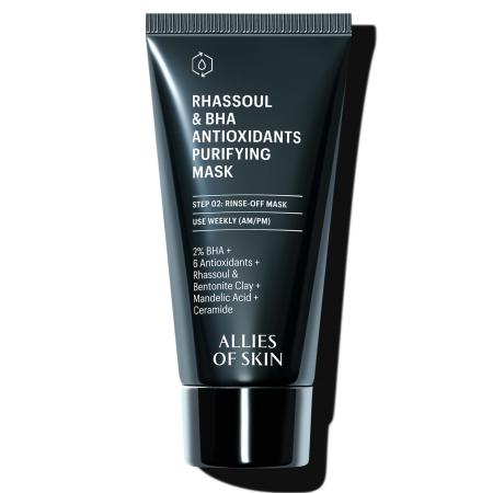  Маска очищающая для лица Allies of Skin Rhassoul & BHA Antioxidants Purifying Mask