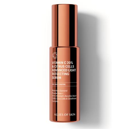 Сыворотка с витамином С и клетками цитрусовых Allies of Skin Vitamin C 20% Citrus Cells Advanced Firm & Glow Serum