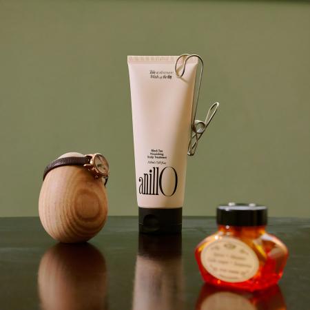 Живильна зміцнююча маска для волосся ANILLO Black Tea Nourishing Scalp Treatment