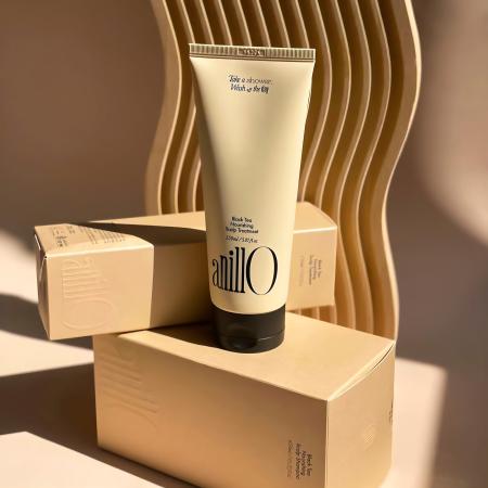 Живильна зміцнююча маска для волосся ANILLO Black Tea Nourishing Scalp Treatment
