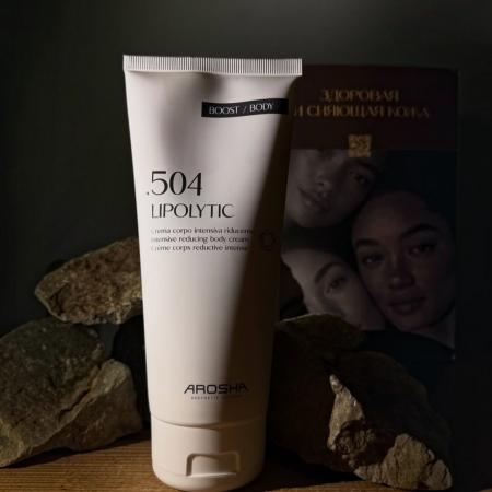 Ліполітичний крем із зігріваючим ефектом AROSHA .504 Body Rescue Lipolytic Cream