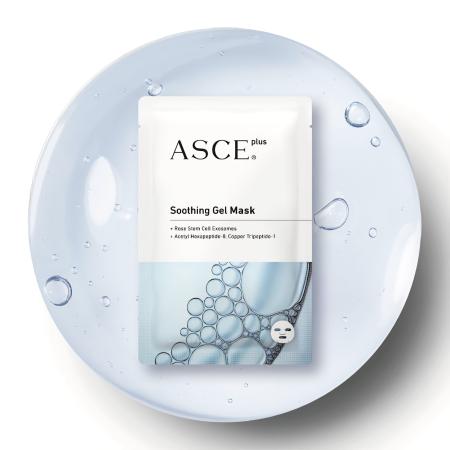 Набір заспокійливих гелевих масок  ASCE PLUS Soothing Gel Mask