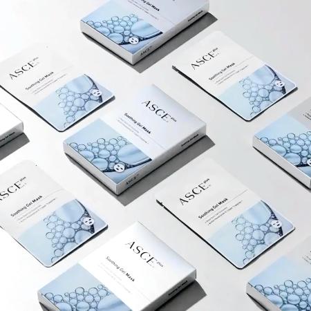 Набір заспокійливих гелевих масок  ASCE PLUS Soothing Gel Mask
