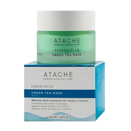 Заспокійлива маска з екстрактом зеленого чаю ATACHE Essentielle Reafirming Mask Green Tea