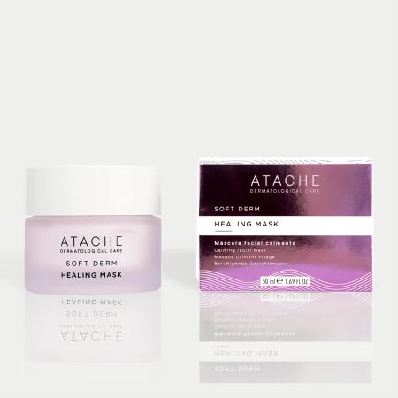 Заспокійлива антистрес маска ATACHE Soft Derm Healing Mask