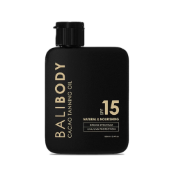 Масло для засмаги з какао SPF15 Bali Body Cacao Tanning Oil SPF15
