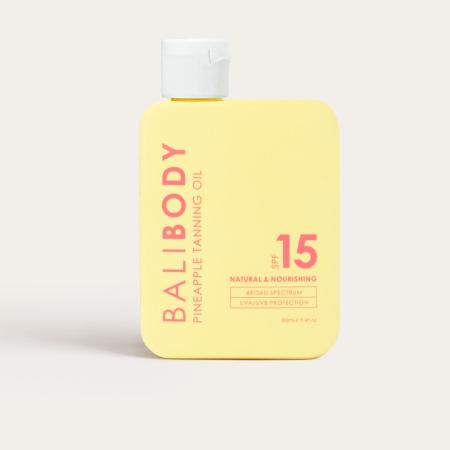 Масло для засмаги SPF15 — Bali Body Pineapple Tanning Oil