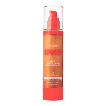 Сонцезахисний гель SPF50 з ефектом природного сяйва Bali Body Sheer Glow Sunscreen Gel SPF50