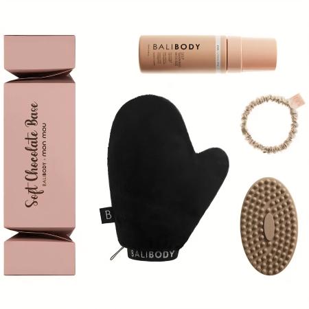 Лімітований набір для автозасмаги — Bali Body Soft Chocolate Base Limited Kit (Mon Mou)