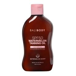 Олія для посилення засмаги з насінням кавуна з SPF50 Bali Body Watermelon Tanning Oil SPF50