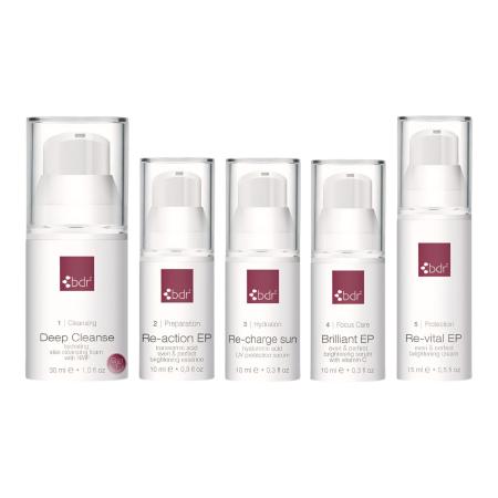 4-тижневий лікувальний набір Освітлення BDR 4 weeks cure set BRIGHTENING NEW