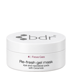 Освіжаючі гелеві маски для очей та носогубних складок BDR Re-fresh Gelmaske Eye and Nasolabial Pads