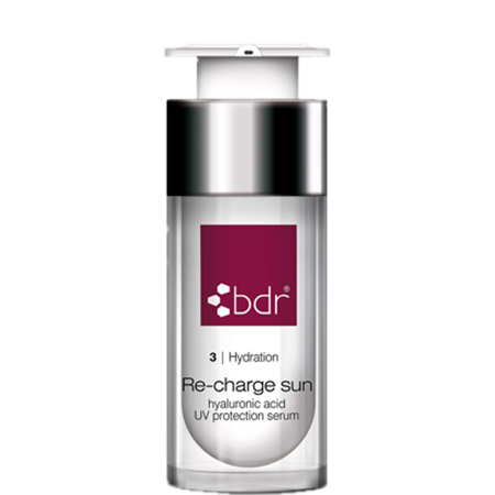 Сонцезахисна сироватка з гіалуроновою кислотою BDR Re-charge Sun