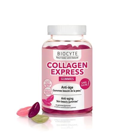 Дієтична добавка з колагеном у вигляді жувальних цукерок Biocyte Collagen Express Gummies