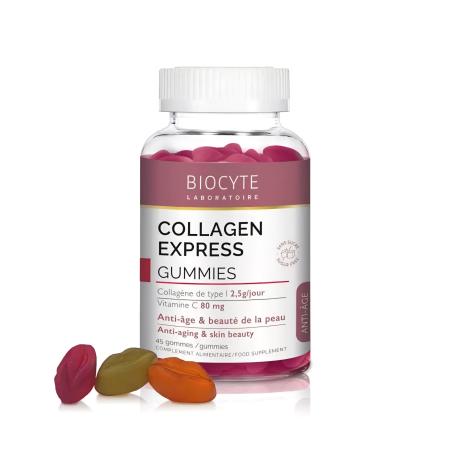 Дієтична добавка з колагеном у вигляді жувальних цукерок Biocyte Collagen Express Gummies