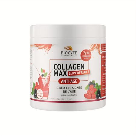Харчова добавка проти старіння шкіри Biocyte Collagen Max Superfruits