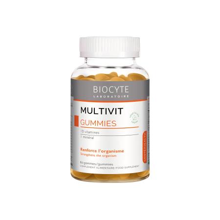 Мультивітамінна харчова добавка Biocyte Multivit Gummies