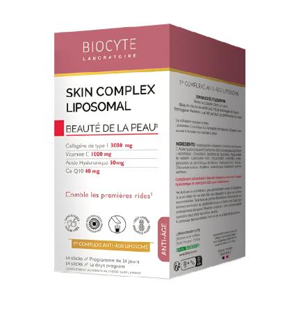 Комплекс на основі колагену, ГК, вітаміну C, Q10 Biocyte Skin Complex Liposomal