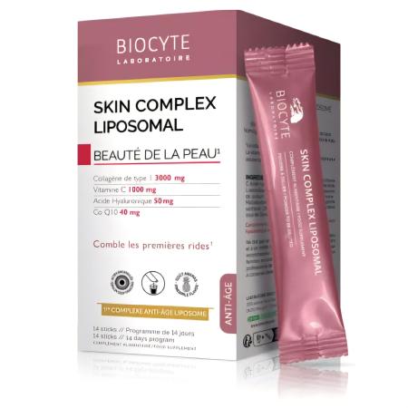 Комплекс на основі колагену, ГК, вітаміну C, Q10 Biocyte Skin Complex Liposomal