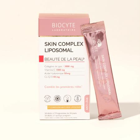 Комплекс на основі колагену, ГК, вітаміну C, Q10 Biocyte Skin Complex Liposomal