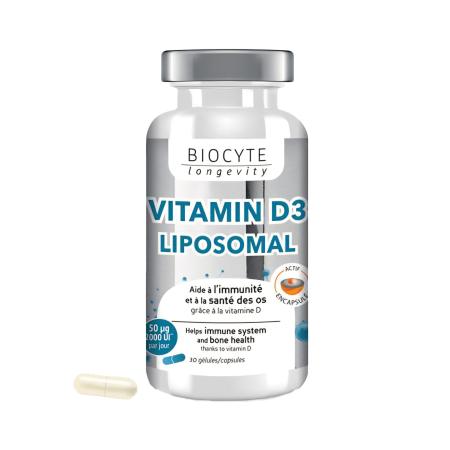 Ліпосомальний вітамін D3 в капсулах Biocyte Vitamine D3 Liposomal