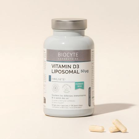 Ліпосомальний вітамін D3 в капсулах Biocyte Vitamine D3 Liposomal