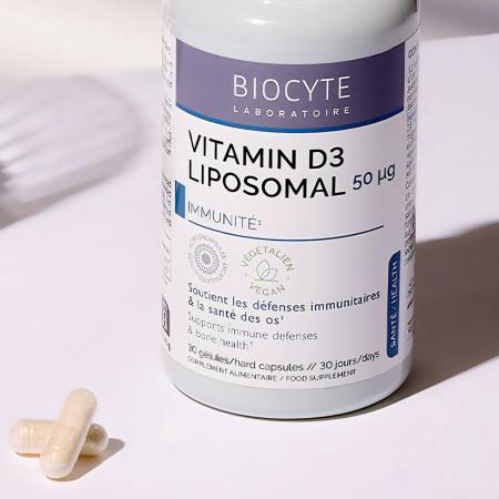 Ліпосомальний вітамін D3 в капсулах Biocyte Vitamine D3 Liposomal