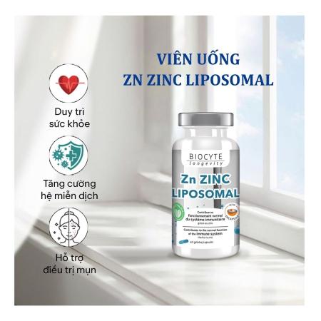 Харчова добавка для підтримки імунітету Biocyte Zn Zinc Liposome