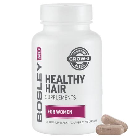 Дієтична добавка для росту здорового волосся у жінок Bosley MD Healthy Hair Growth Capsules for Women