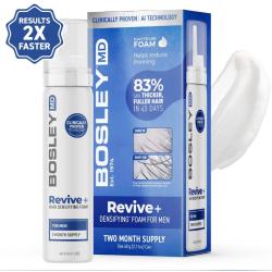 Пена против выпадения волос у мужчин Bosley MD Mens' Revive+ Densifying Treatment Foam