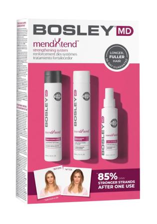 Набір для зміцнення та живлення волосся Bosley MD MendXtend Strengthening System