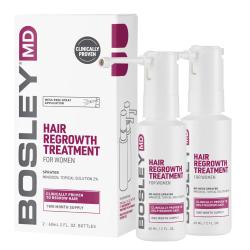 Спрей с миноксидилом 2% для восстановления роста волос у женщин Bosley MD Hair Regrowth Treatment