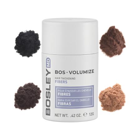 Ущільнюючі кератинові волокна Bosley MD Volumize Hair Thickening Fibers