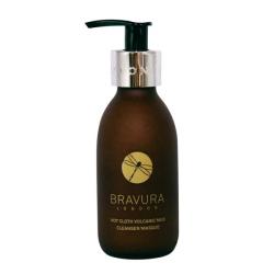 Средство для умывания и маска для глубокого очищения пор Bravura London Hot Cloth Volcanic Mud Cleanser & Mask