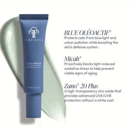 Мінеральний сонцезахисний крем Circadia Circa-Shield Mineral Sunscreen SPF 30