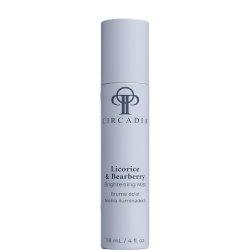 Спрей для обличчя на основі екстрактів солодки та мучниці Circadia Licorice & Bearberry Brightening Mist