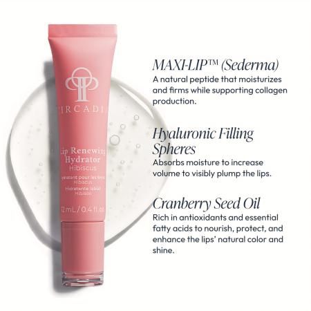 Восстанавливающий бальзам для губ Hibiscus Circadia Lip Renewing Hydrator Hibiscus